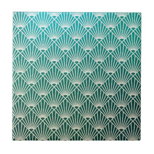 teal,beige,art nouveau,art deco, padrão do ventila