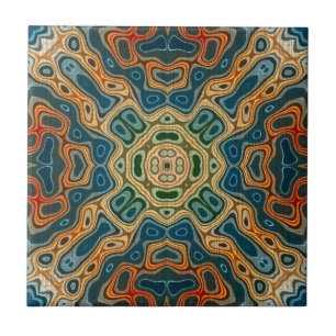 Teal Blue Laranja Amarelo Amarelo Dobra Verde Orie