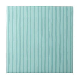 Teal Blue Stripes