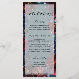 Teal Bordeaux Sapphire Jewel Tone Weding 2 Menu