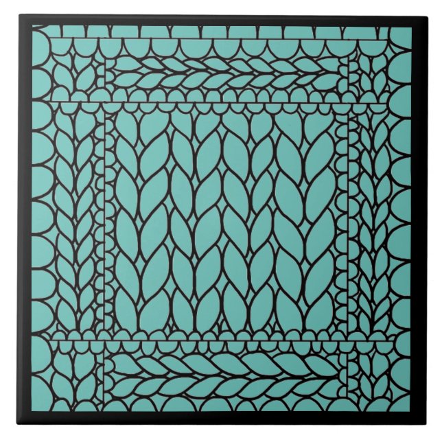 TEAL DE PONTOS À RENA Ceramic Tile II  (Frente)