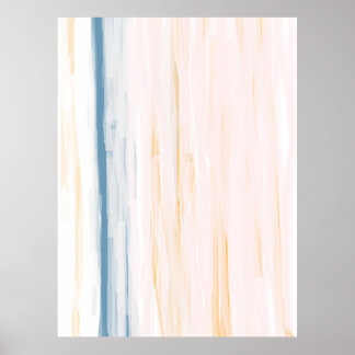 Teal e Abstrato de laranja, Impressão