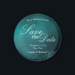 Teal Eetéreo: Imã salve a data refinada<br><div class="desc">Desvendar a magia do seu dia especial com a Imã salve a data requintada do Teal Ereal. Esta obra-prima magnética, enfeitada com tons refinados e tons prateados delicadamente entrelaçados com padrões mármore mesmerizantes, convida seus entes queridos a compartilhar a elegância de sua celebração iminente. Adote o alure moderno e a...</div>