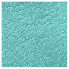 Teal Faux Leather Tecido