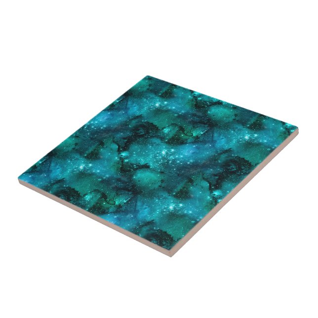 Teal Galaxy Series Design 6  (Lateral)