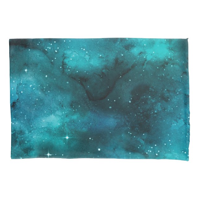 Teal Galaxy Series Design 7 (Frente-Esquerda)