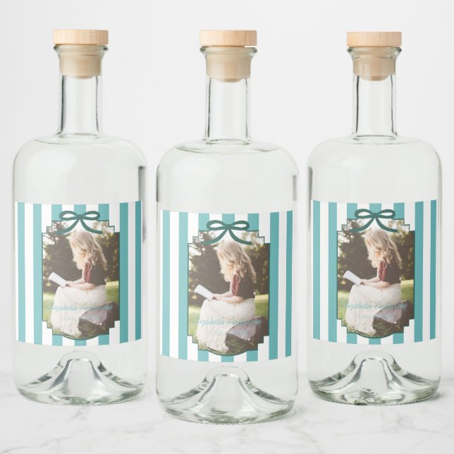 Teal Green Graduation (Garrafas)