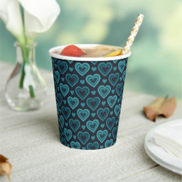 Teal Hearts