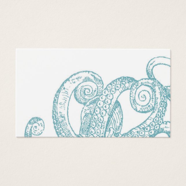 Teal Octopus Tentáculos (Frente)