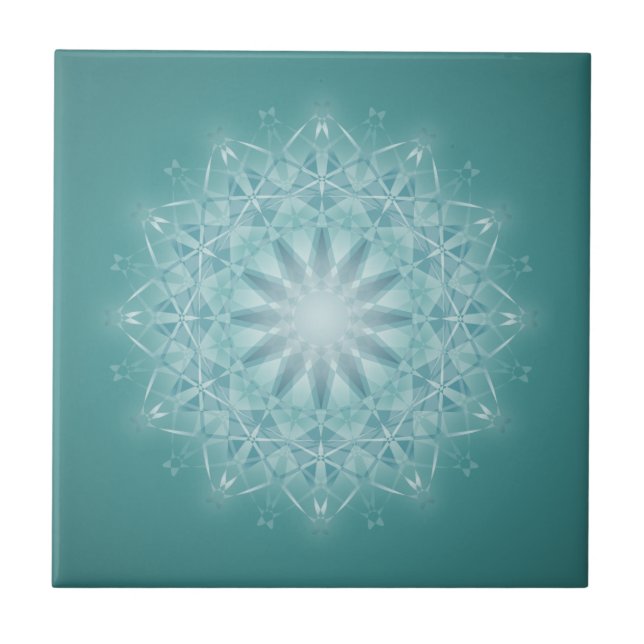 Teal Star Mandala (Frente)