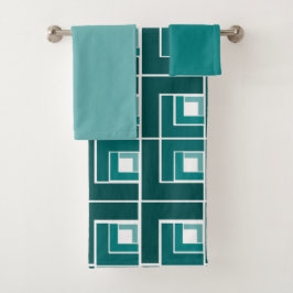 Teal Topsy Turvy Bath Toalha