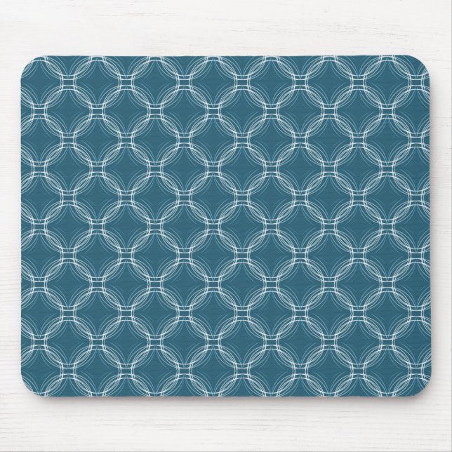 Teal Uptown Elegance Mousepad (Frente)