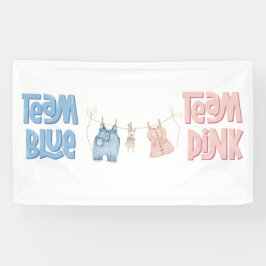 Team Blue and Pink Gender Reveal