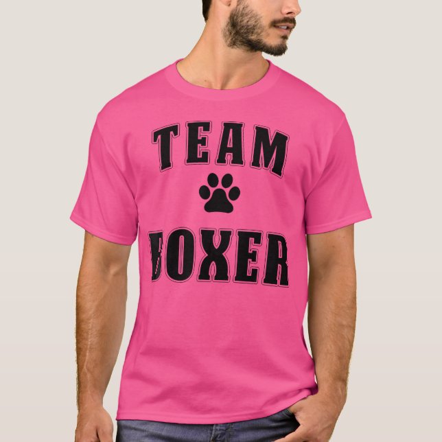 Team Boxer - Engraçado Presente De Camisa Boxer Pa (Frente)