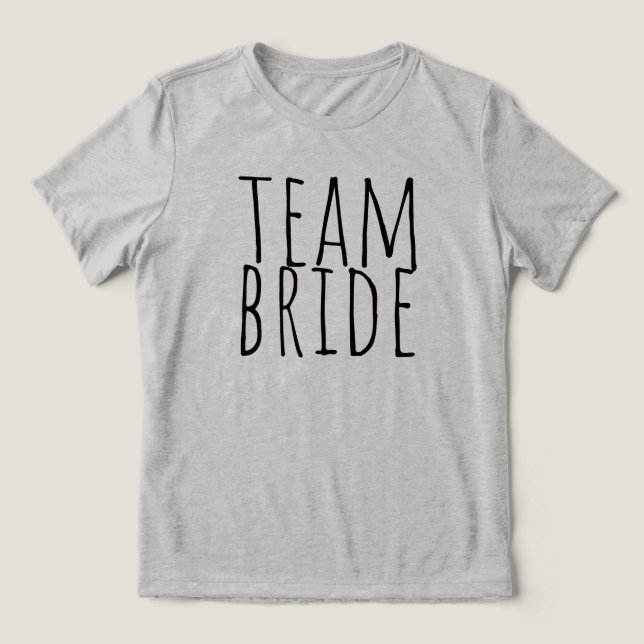 Team Bride Bridal Party Wedding (Design frontal)