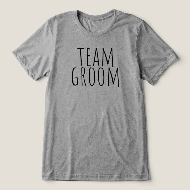Team Groom Bridal Party Wedding (Design frontal)