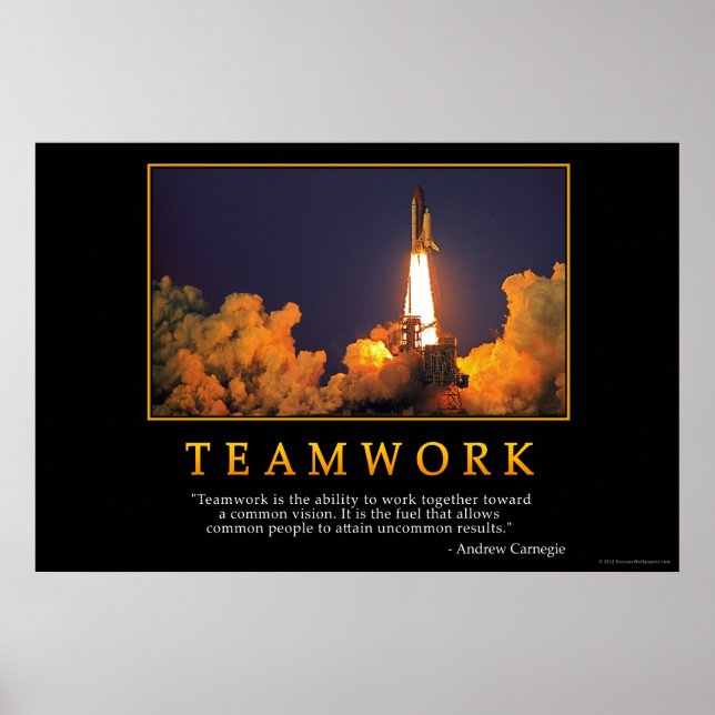 Teamwork Poster (Frente)