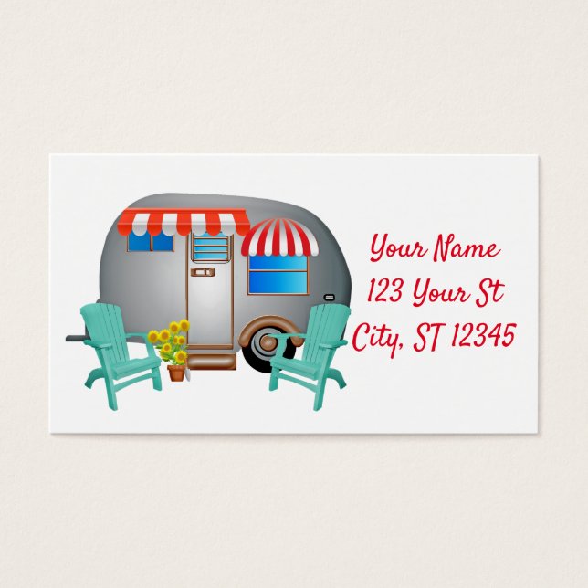 Teardrop Caravan Camper Thunder_Cove (Frente)