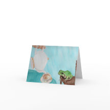 Teatime com Frederick: Cartão Saudável 4"x5.6"