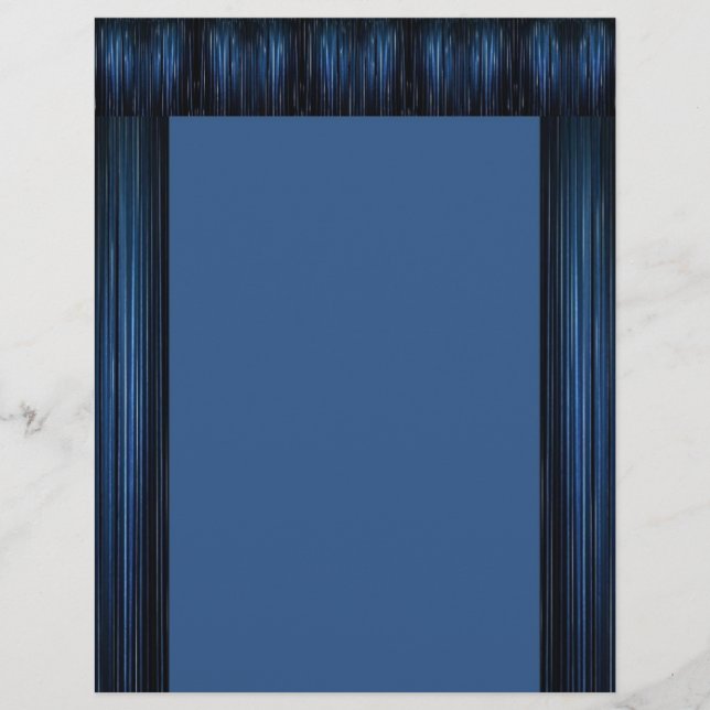 Teatro Blue Letterhead (Frente)