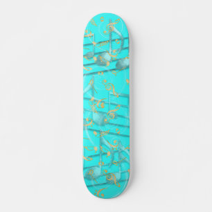 Teatro cinza, notas artísticas de skate