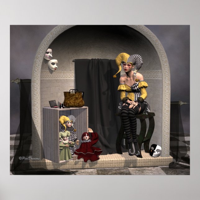 "Teatro de marionetes da Julia" - Poster (Frente)