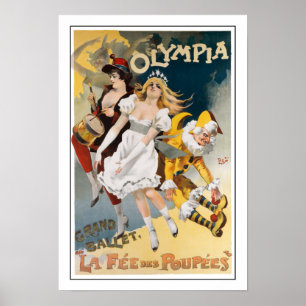 Teatro Drummer do Balé Dance do Impressão de Músic