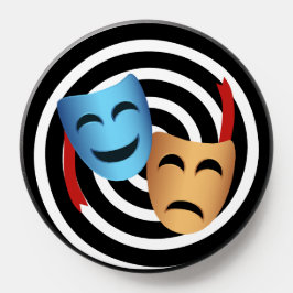Teatro Mask Emoji Theater Lover's