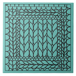 TECER MALHA AZUL CERÂMICA Tile