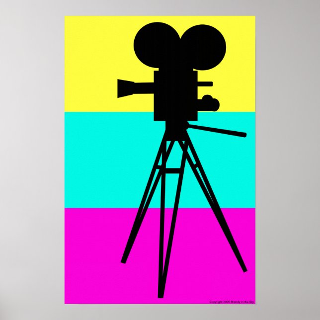 Technicolor Camera Poster (Frente)