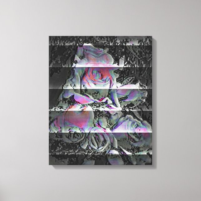 Techno Bouquet  Canvas Print (Frente)