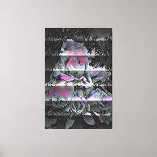 Techno Bouquet  Canvas Print