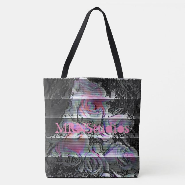 Techno Bouquet  Tote Bag (Frente)