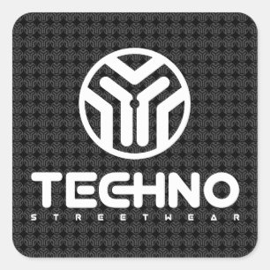 Techno Streetwear - logotipo - etiquetas