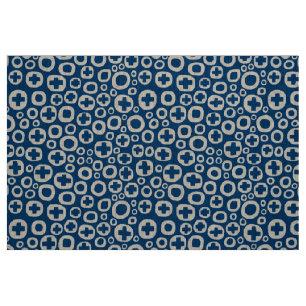 Tecido 050215 - Dark Blue 00396c (estilo Indigo)