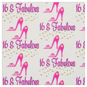 TECIDO 16 E FABULOSO DESIGN DE 16 ANOS