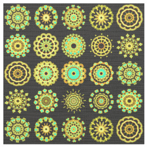 Tecido 16 Mandalas