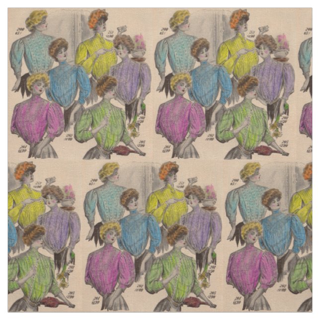 Tecido 1908 blusas femininas Gimbels cinturas nº 1 (Modelo)