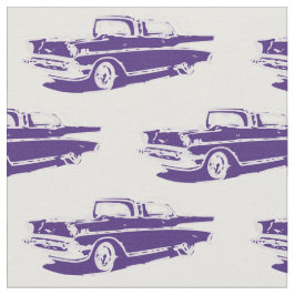 Tecido 1957 clássico do carro de Chevrolet