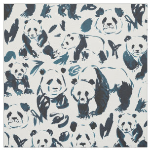 Tecido 1-2-3 Pandas Caçadas de PANDAS