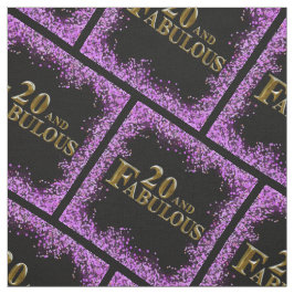 Tecido 20 Birthday