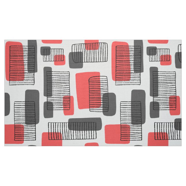 Tecido 251215 - Tropical Pink and Cinza (Fat Quarter)