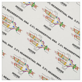 Tecido 2,5% Humor do Geek de Biologia do DNA Neandertal