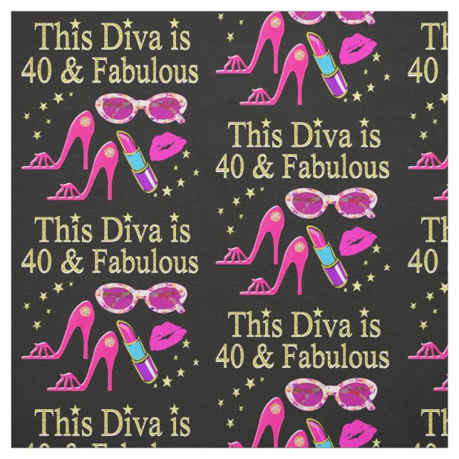 TECIDO 40 ANOS DE IDADE E DIVA FABULOSA (Modelo)