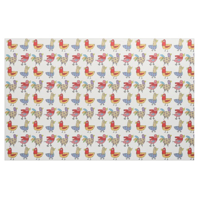 Tecido 4 Aves Engraçadas Thunder_Cove (Fat Quarter)
