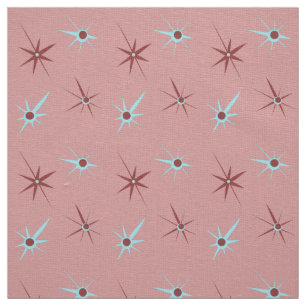 Tecido 50 cor-de-rosa Starburst