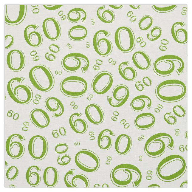 Tecido 60º padrão aleatório verde e branco 60 (Modelo)