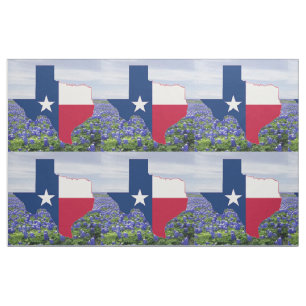 Tecido 9" da bandeira da forma de Texas dos
