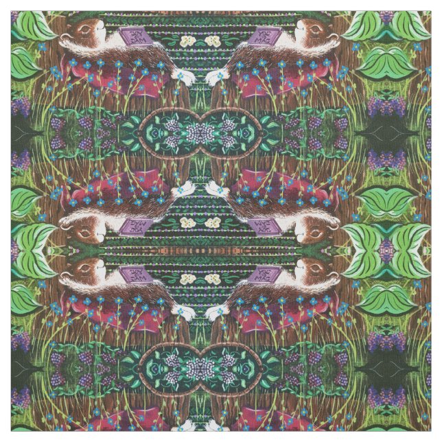 Tecido A alegria de Elizabeth do Jam (Modelo)