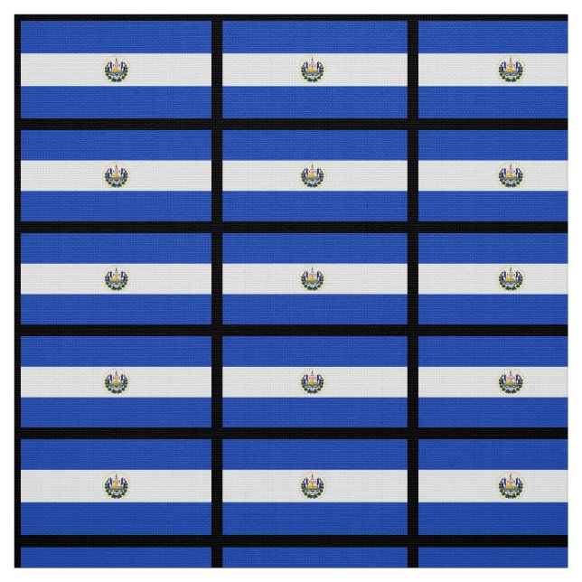Tecido A bandeira de El Salvador (Modelo)
